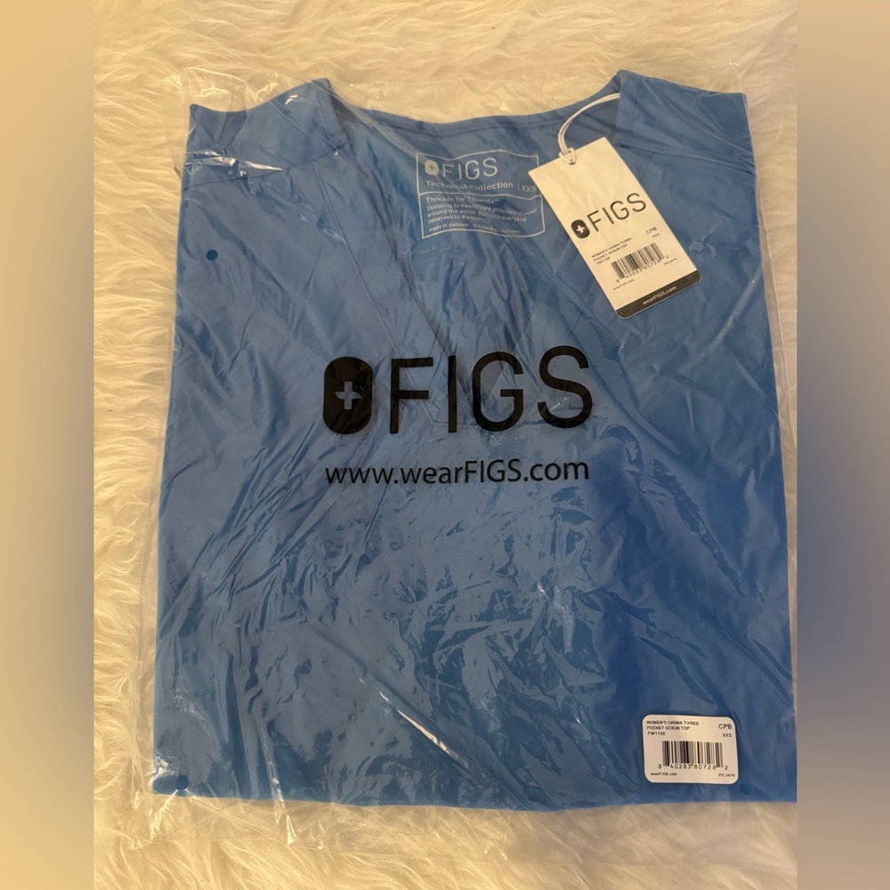Figs Casma 3 pocket scrub top XXS